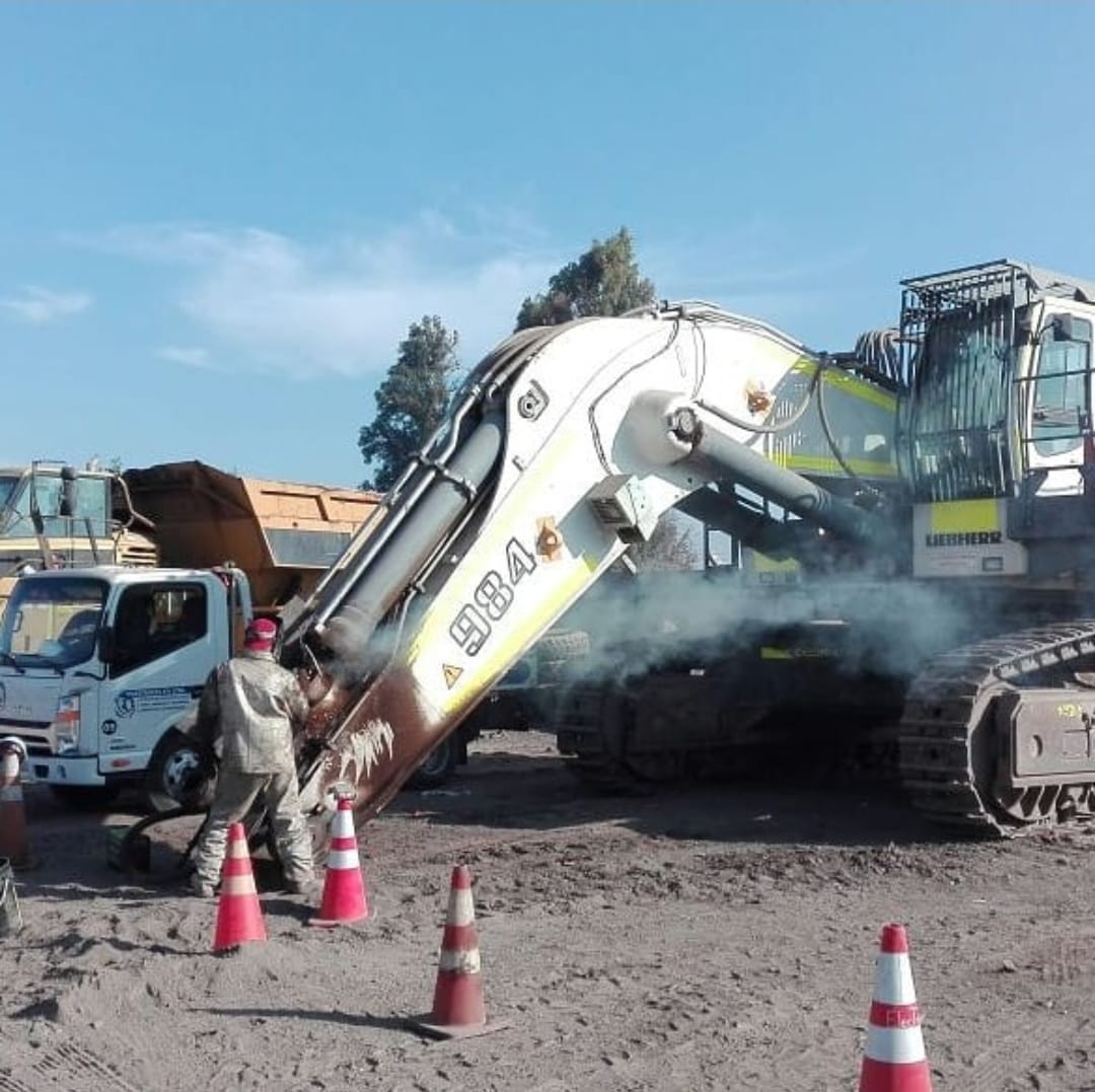 Servicio de reparación excavadora Liebherr